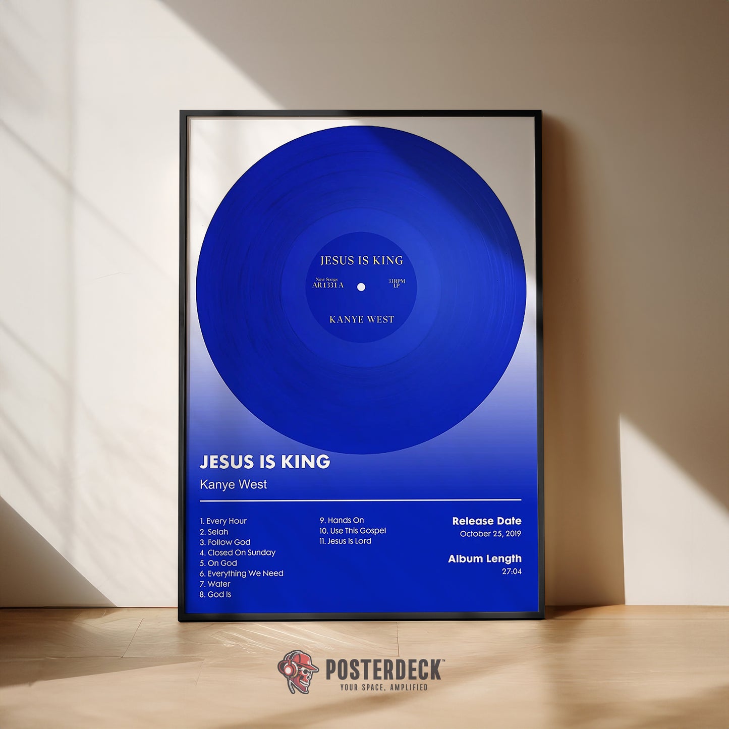 Kanye West 'JESUS IS KING' Album Poster