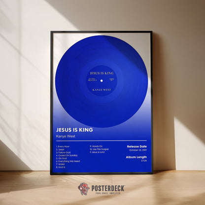 Kanye West 'JESUS IS KING' Album Poster