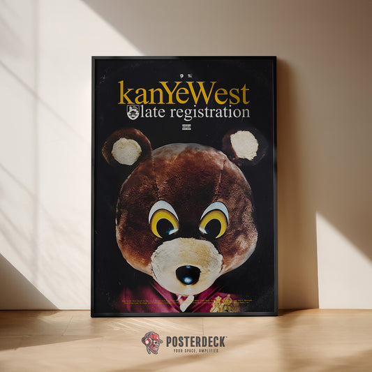 Kanye West 'Late Registration' Poster