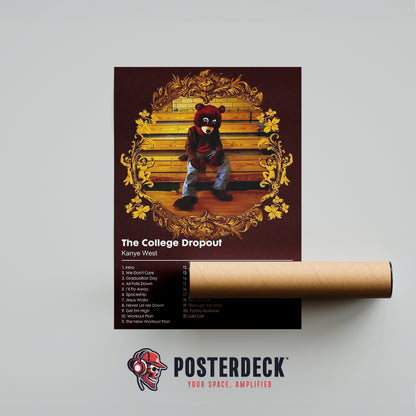 Kanye West 'The College Dropout' Album Poster