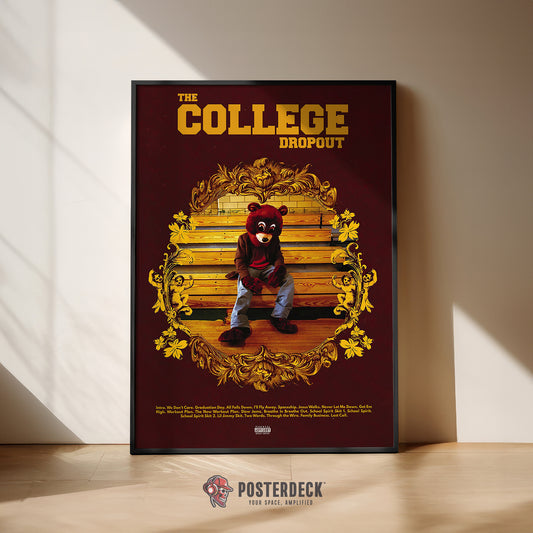 Kanye West 'The College Dropout' Poster