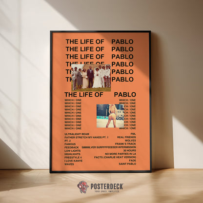 Kanye West 'The Life of Pablo' Poster