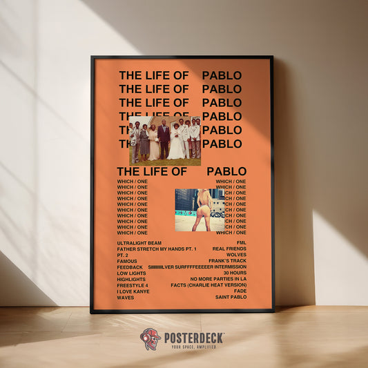 Kanye West 'The Life of Pablo' Poster
