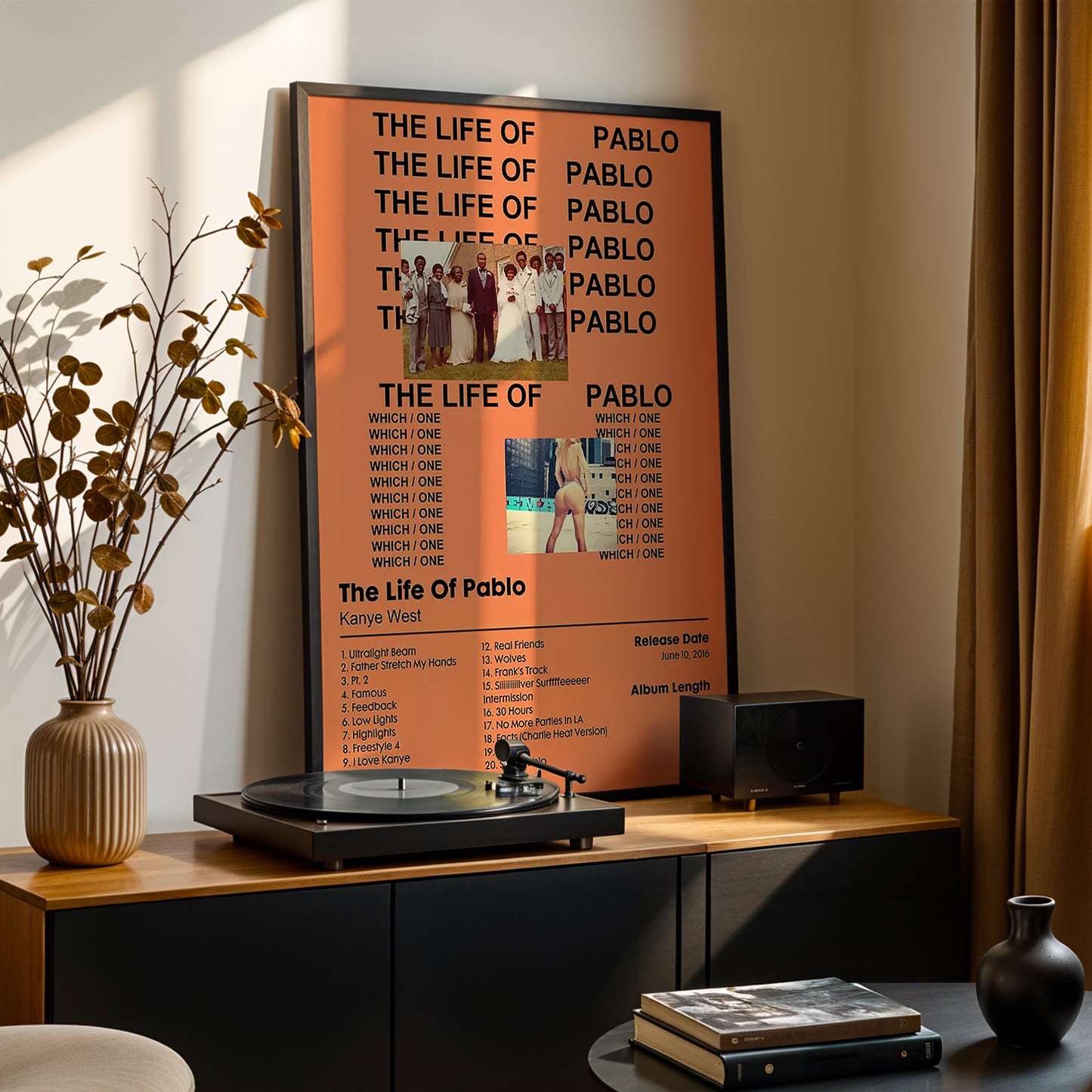 Kanye West 'The Life of Pablo' Album Poster