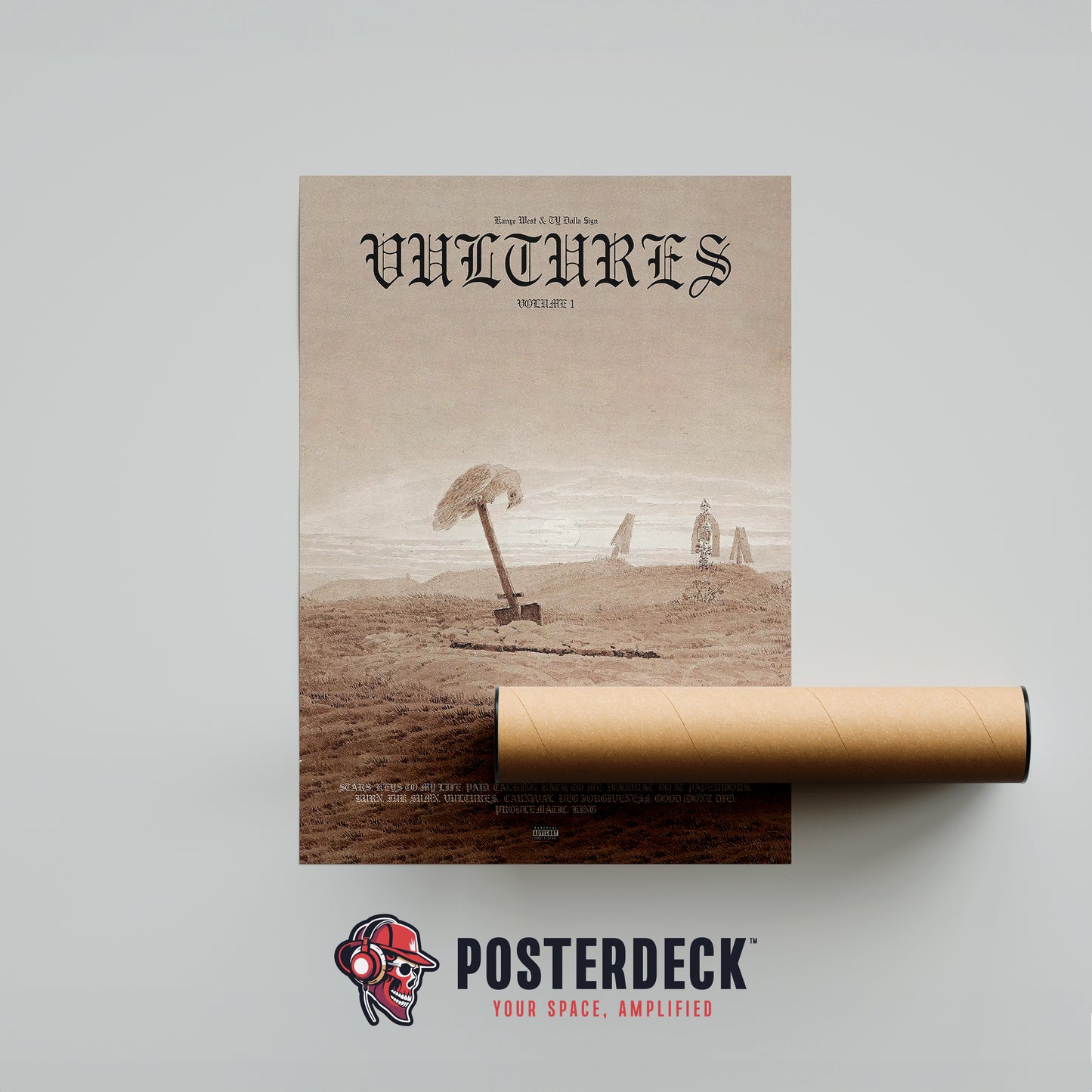 Kanye West 'Vultures' Poster