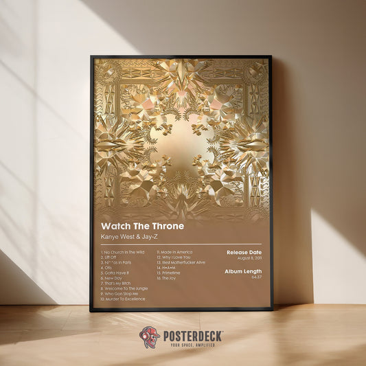 Kanye West 'Watch The Throne' Album Poster
