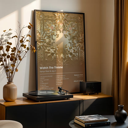 Kanye West 'Watch The Throne' Album Poster