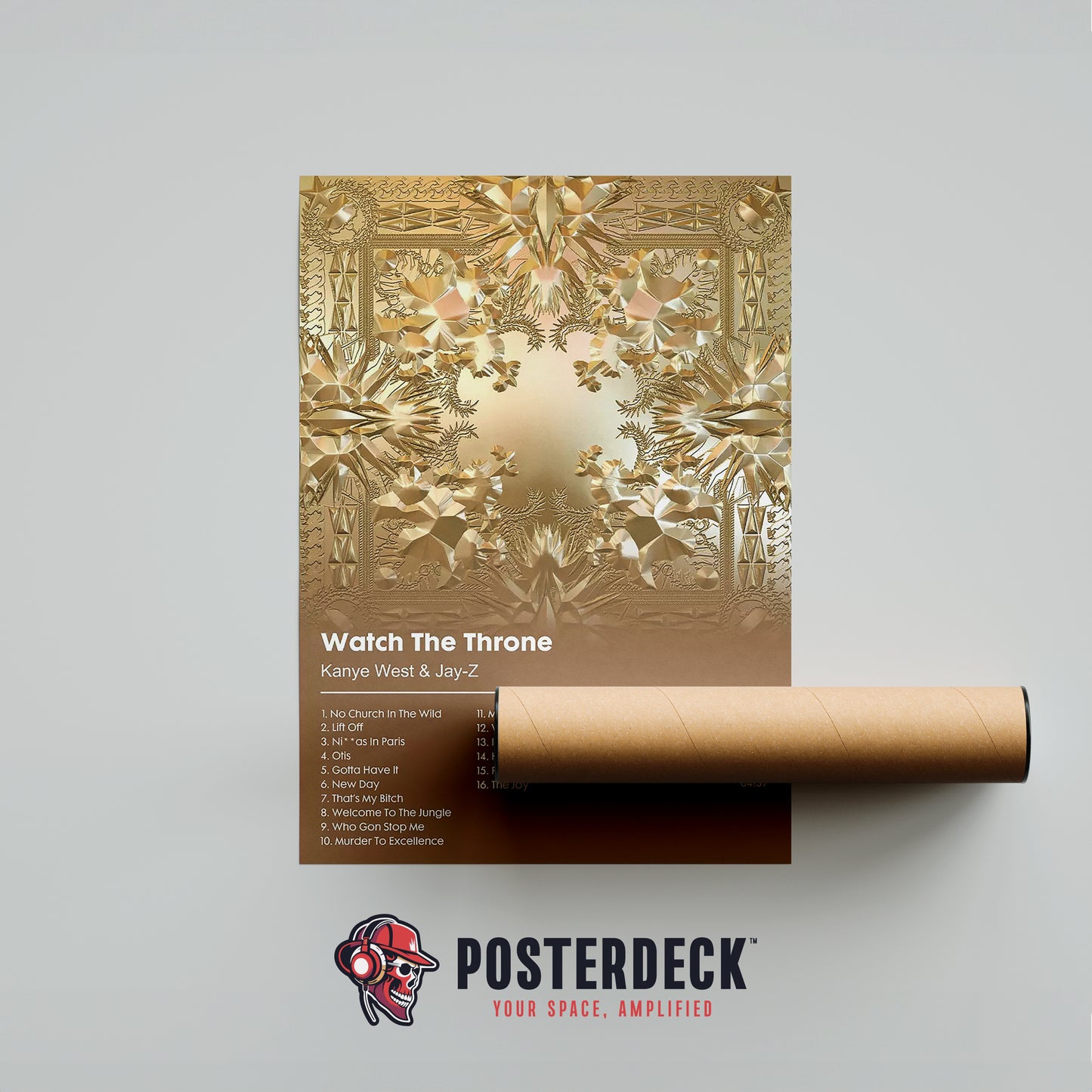 Kanye West 'Watch The Throne' Album Poster