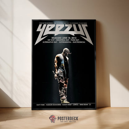 Kanye West 'YEEZUS' Poster