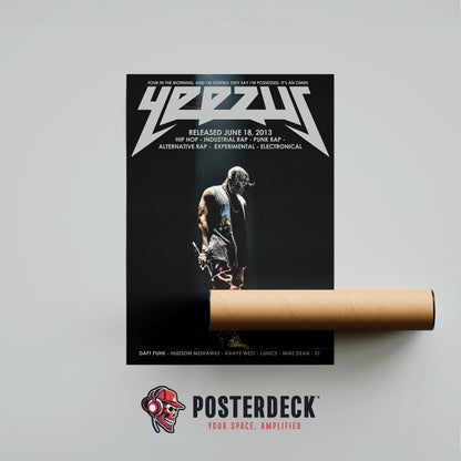 Kanye West 'YEEZUS' Poster