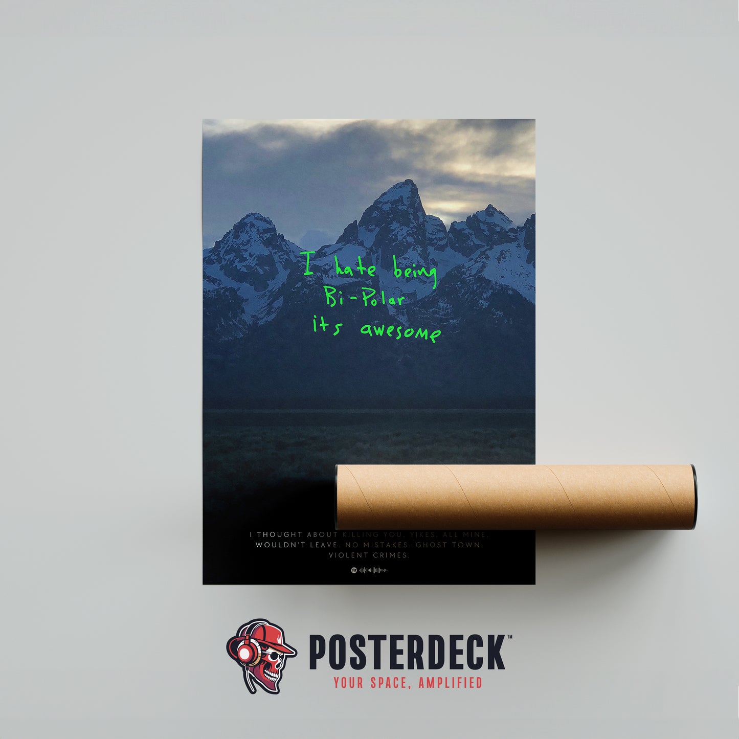 Kanye West 'YE' Poster