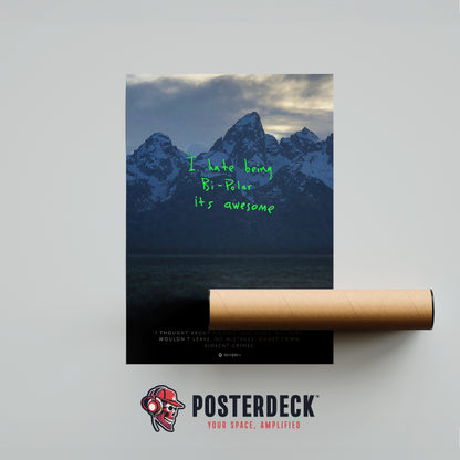 Kanye West 'YE' Poster