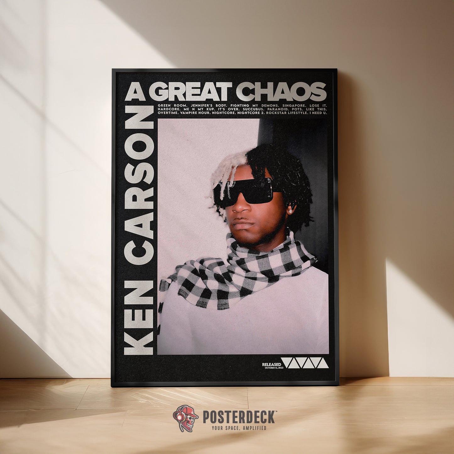 Ken Carson 'A Great Chaos' Poster