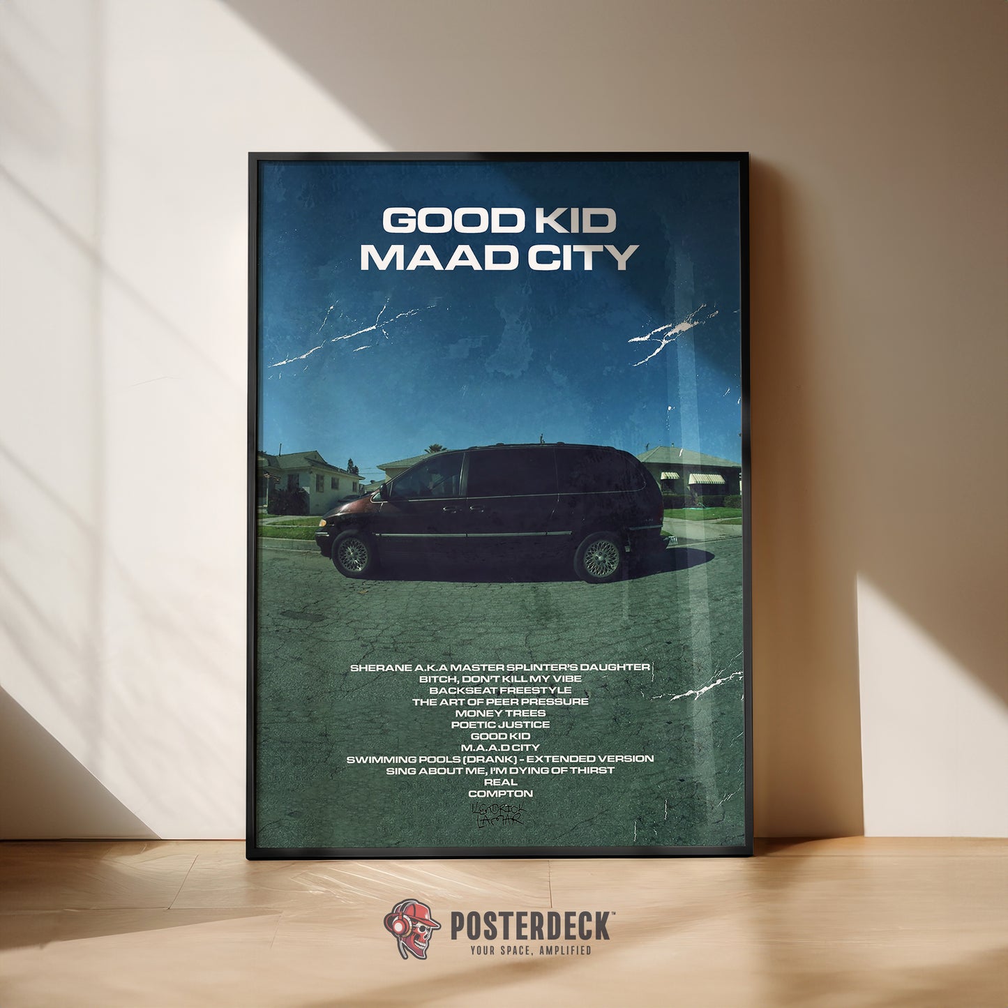 Kendrick Lamar 'Good Kid M.A.A.D City' Poster