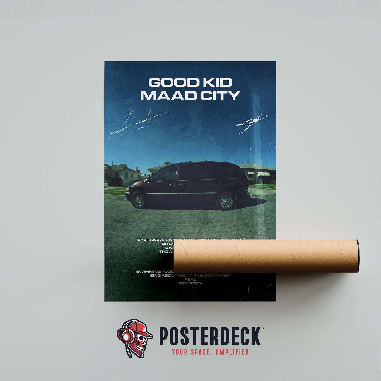 Kendrick Lamar 'Good Kid M.A.A.D City' Poster