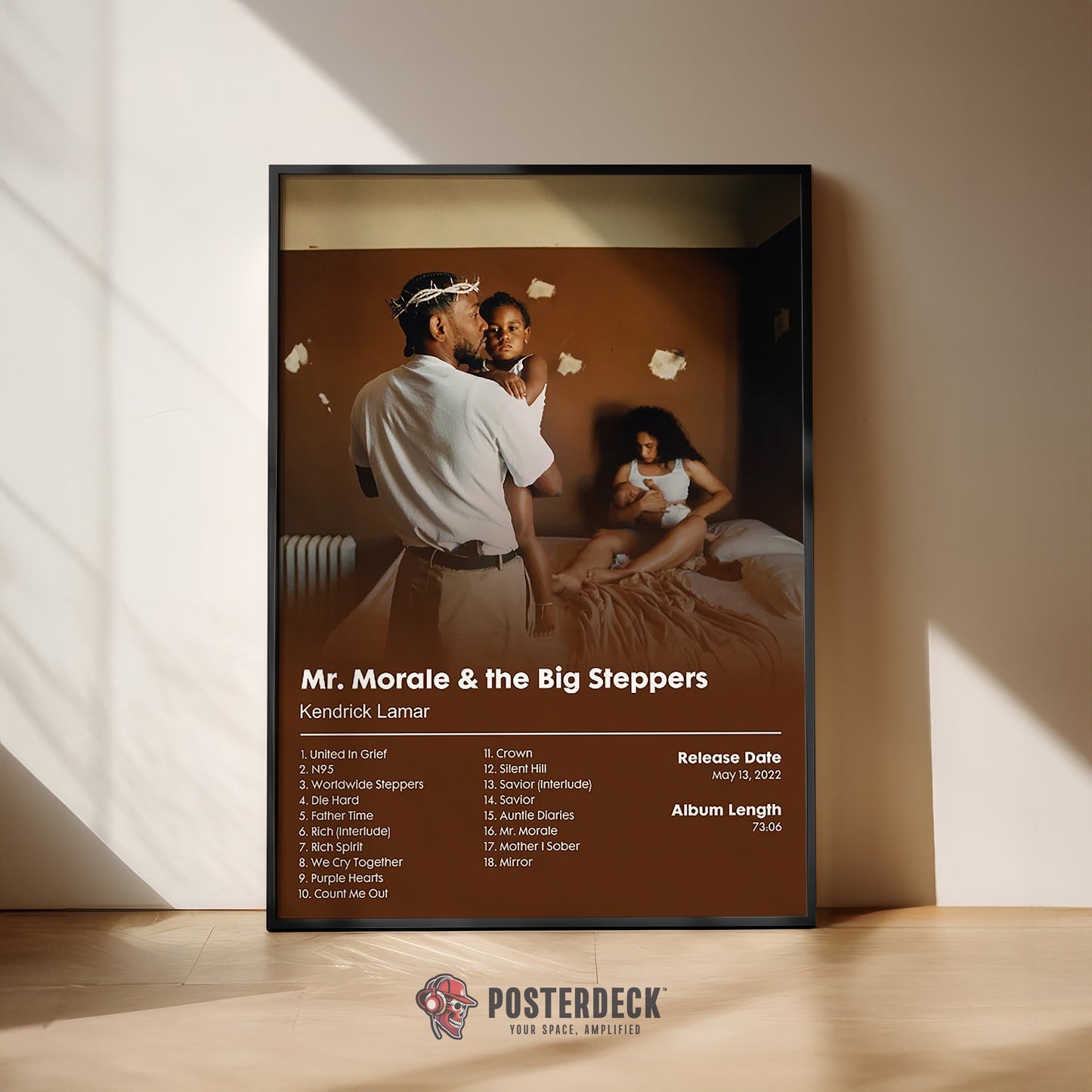 Kendrick Lamar 'Mr. Morale & The Big Steppers' Album Poster