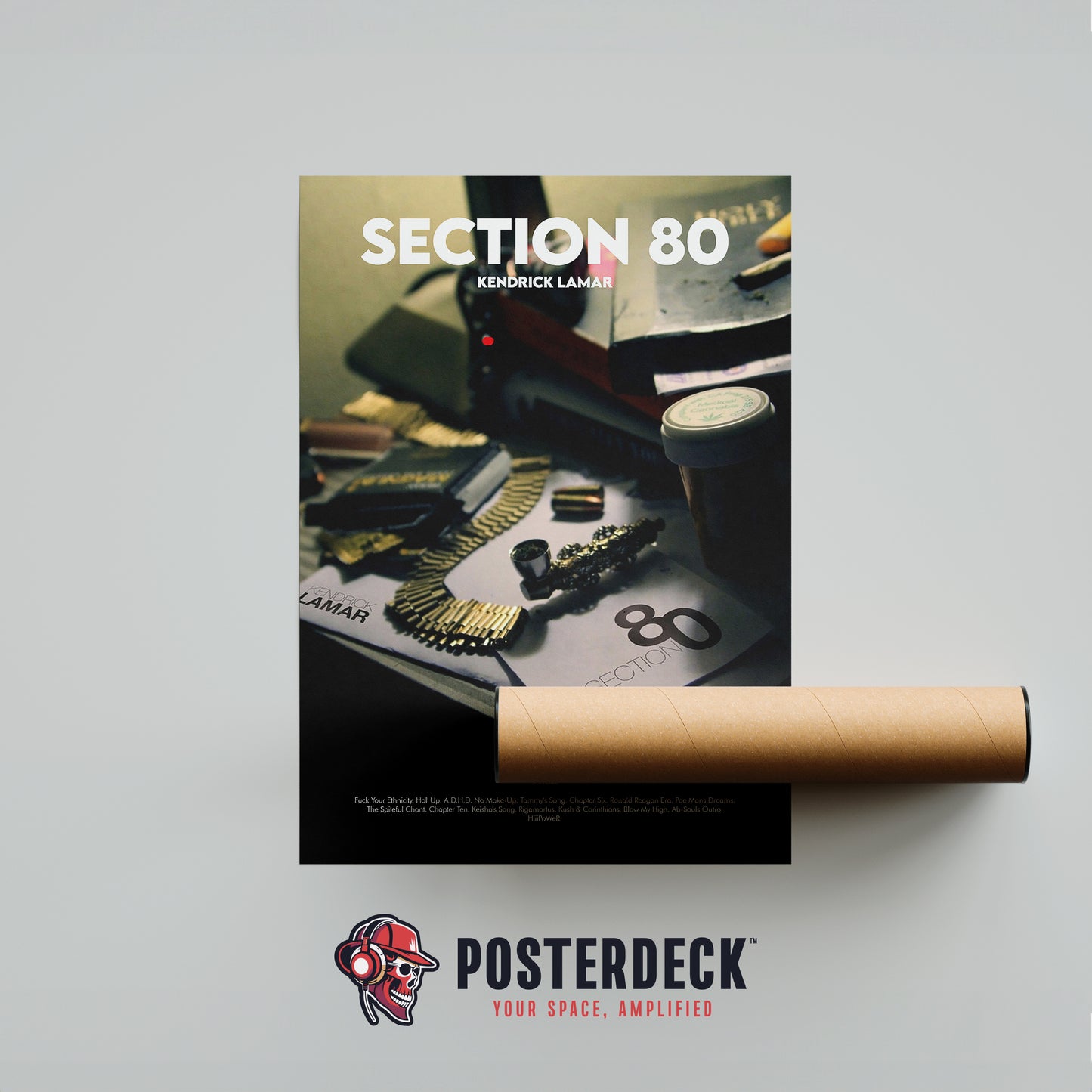 Kendrick Lamar 'Section 80' Poster