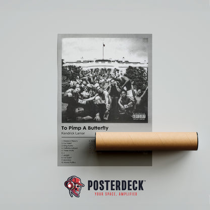 Kendrick Lamar 'Lamar To Pimp A Butterfly' Album Poster