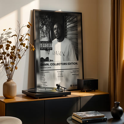 Kendrick Lamar 'Damn. Collectors Edition.' Album Poster