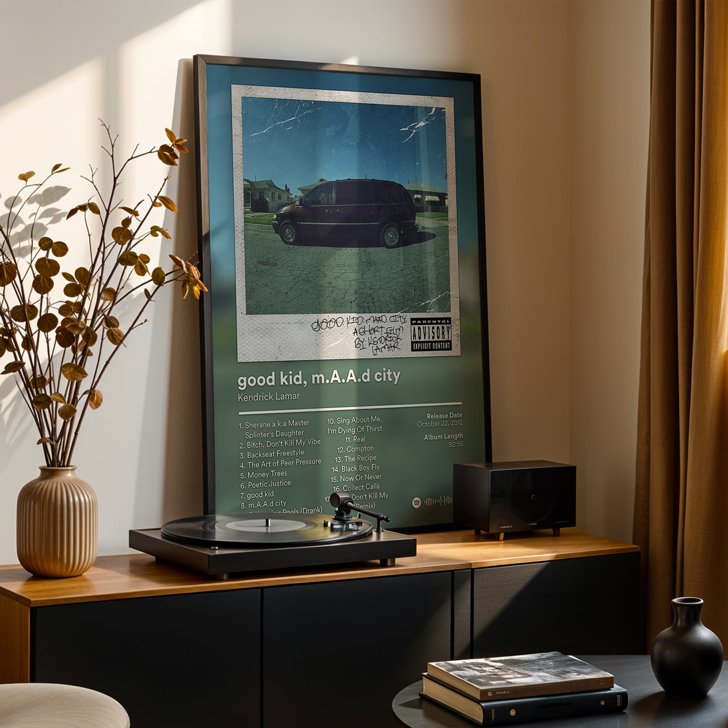 Kendrick Lamar 'Good Kid, M.A.A.D City' (Deluxe) Album Poster