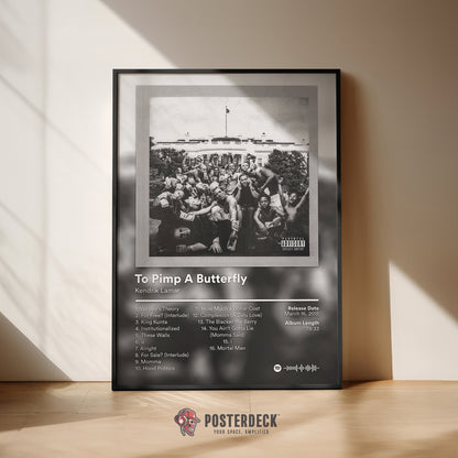 Kendrick Lamar 'To Pimp A Butterfly' Album Poster