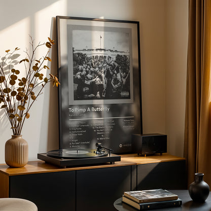 Kendrick Lamar 'To Pimp A Butterfly' Album Poster