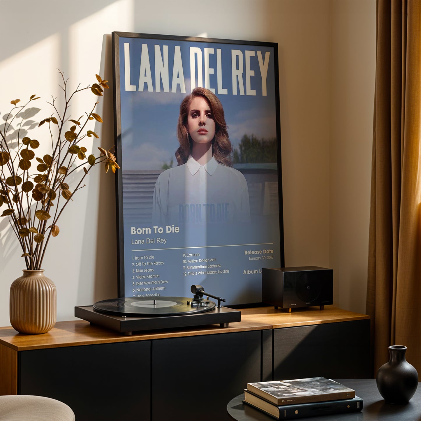 Lana Del Rey 'Born To Die' Album Poster