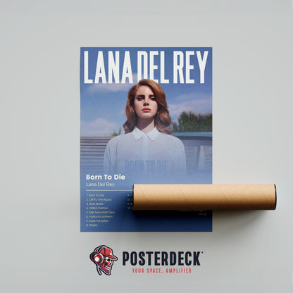 Lana Del Rey 'Born To Die' Album Poster