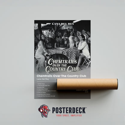 Lana Del Rey 'Chemtrails Over The Country Club' Album Poster