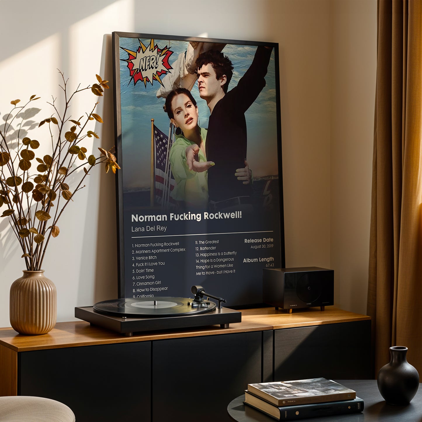 Lana Del Rey 'Norman F*cking Rockwell' Album Poster