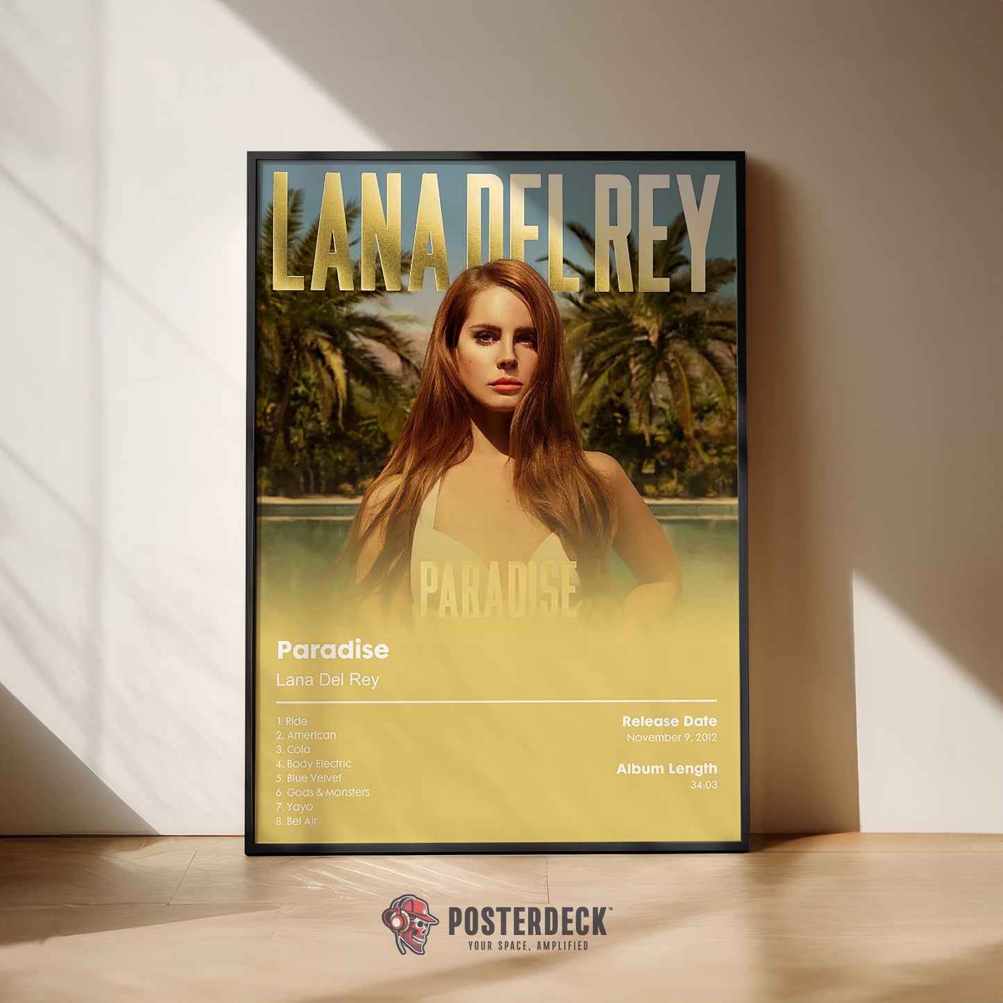 Lana Del Rey 'Paradise' Album Poster