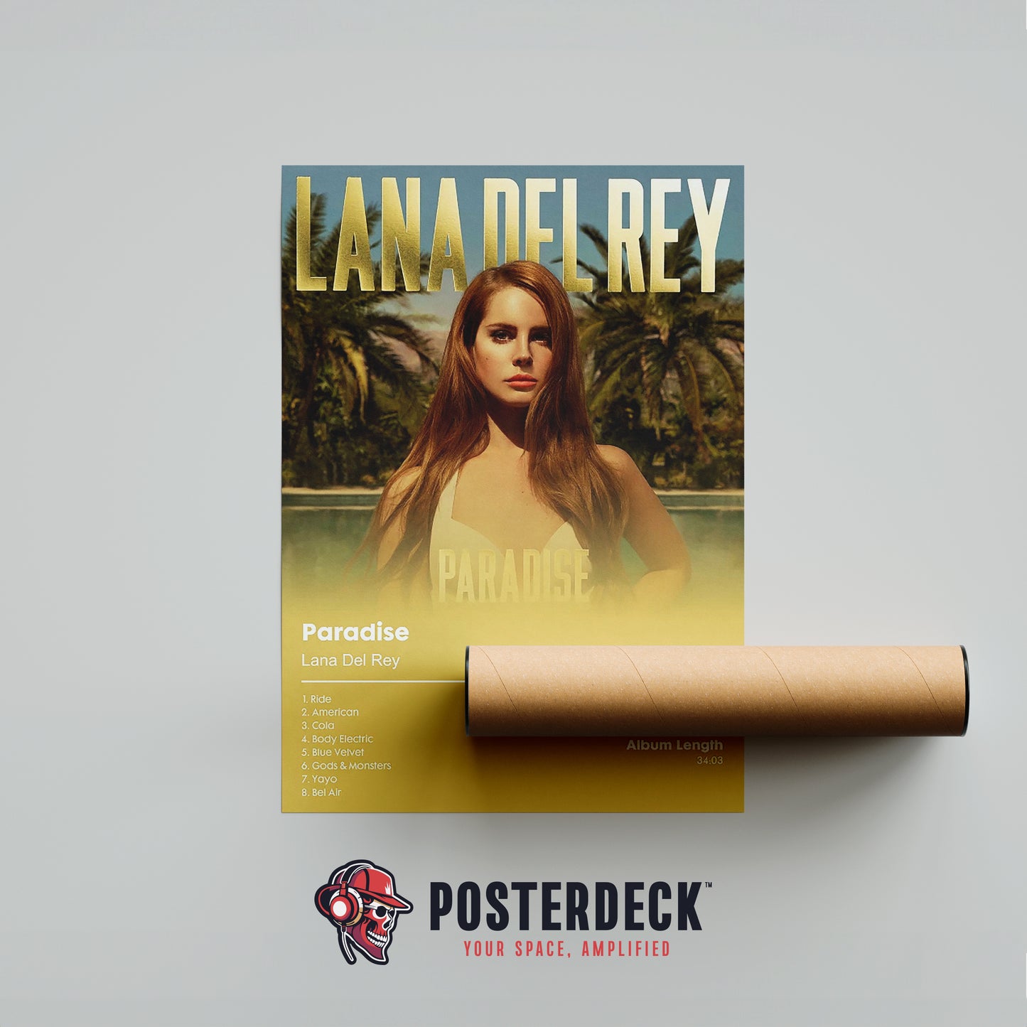 Lana Del Rey 'Paradise' Album Poster