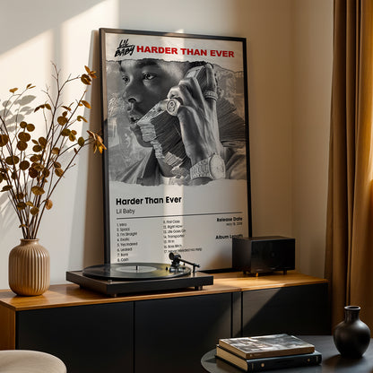 Lil Baby 'Harder Than Ever' Album Poster