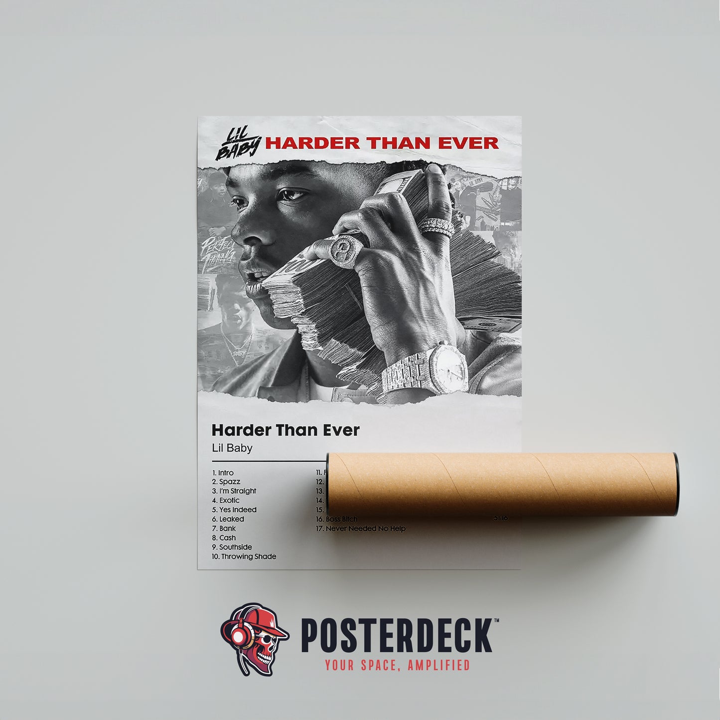 Lil Baby 'Harder Than Ever' Album Poster