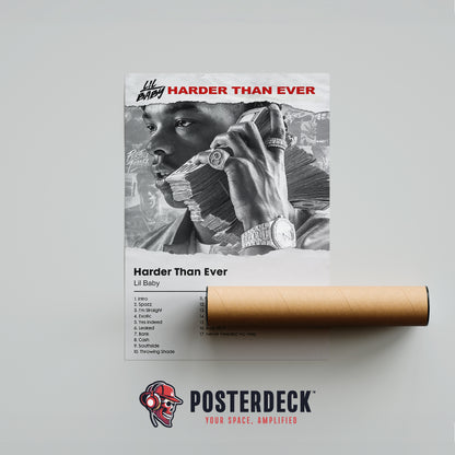 Lil Baby 'Harder Than Ever' Album Poster