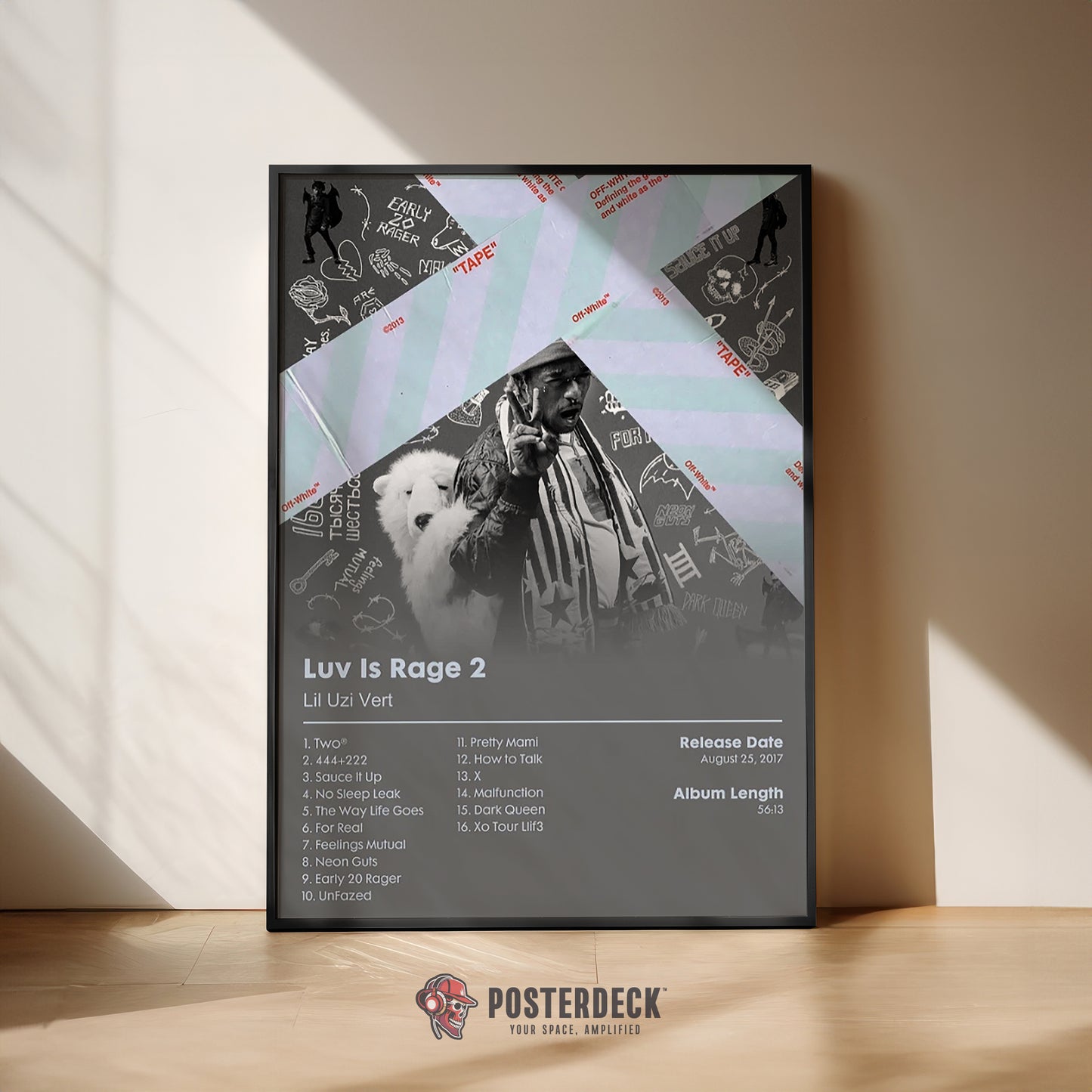 Lil Uzi Vert 'Luv Is Rage 2' Album Poster