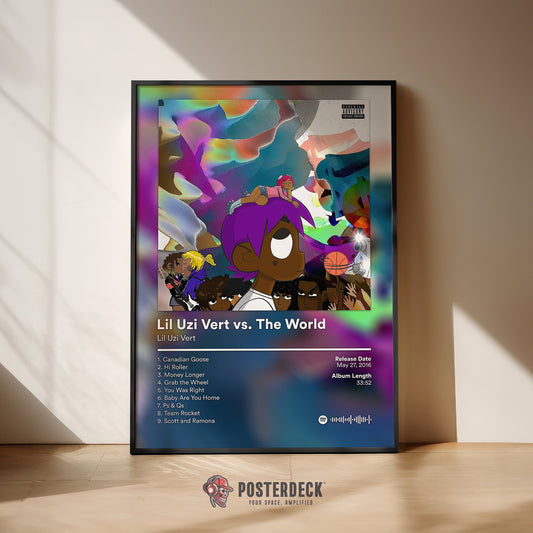 Lil Uzi Vert 'Lil Uzi Vert vs The World' Album Poster