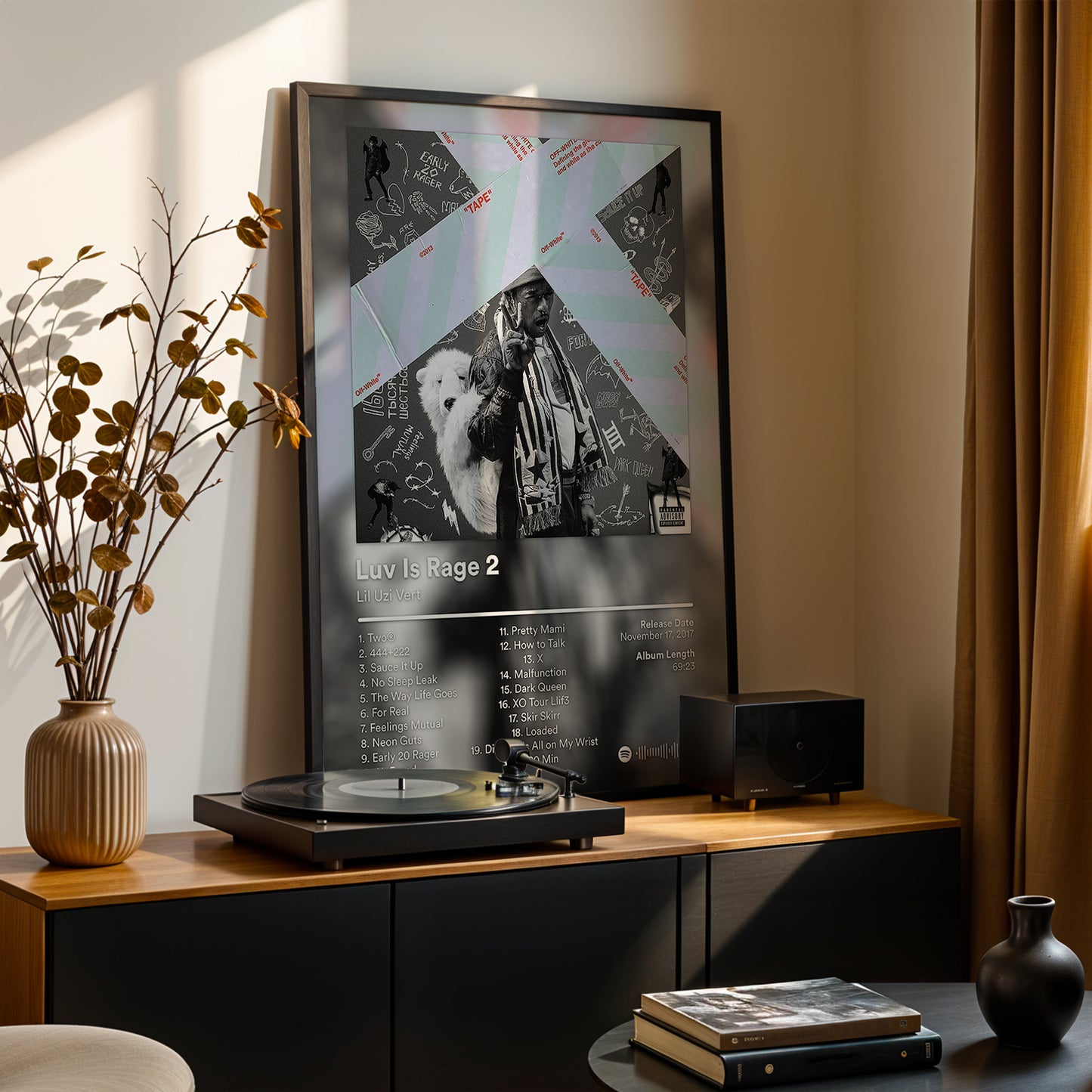 Lil Uzi Vert 'Luv Is Rage 2' Album Poster