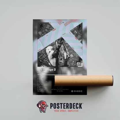 Lil Uzi Vert 'Luv Is Rage 2' Album Poster