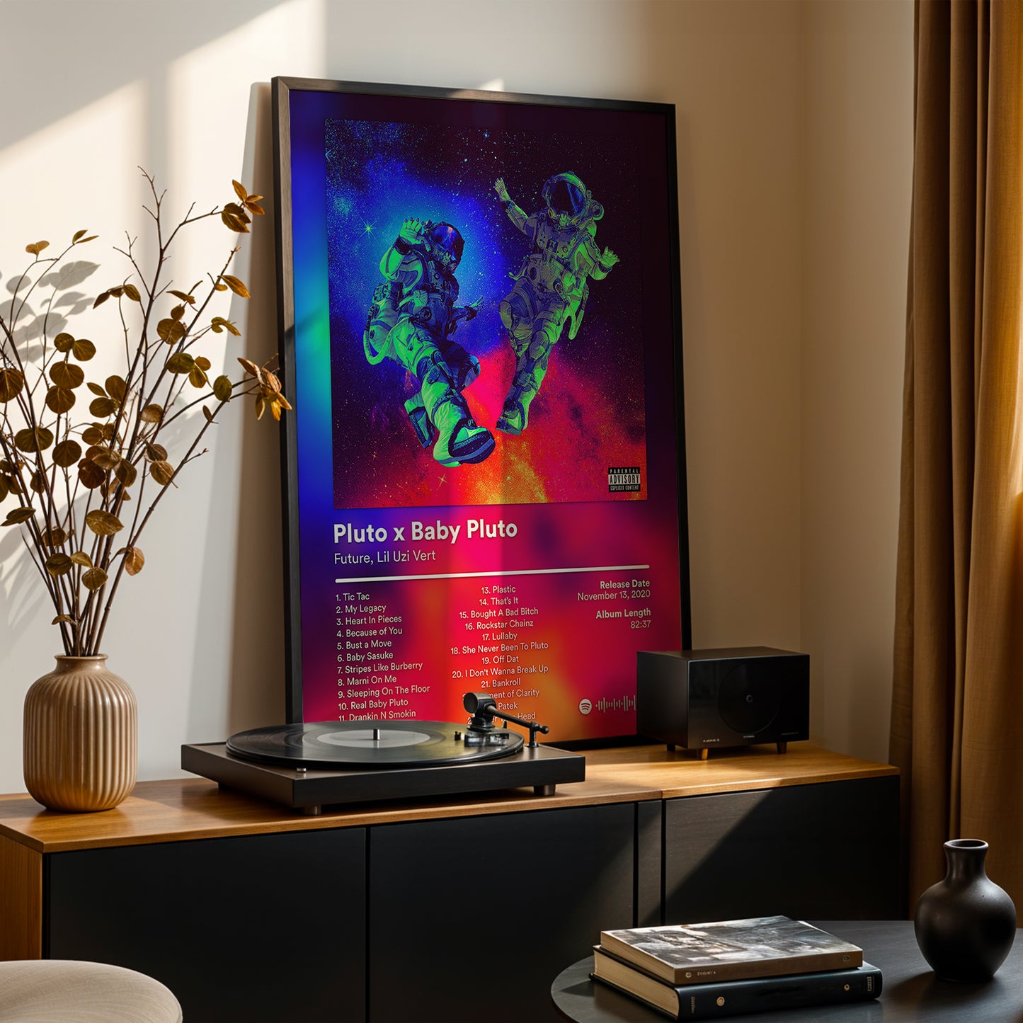 Lil Uzi Vert 'Pluto x Baby Pluto' Album Poster