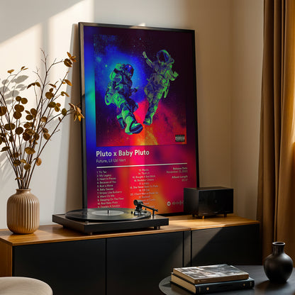 Lil Uzi Vert 'Pluto x Baby Pluto' Album Poster