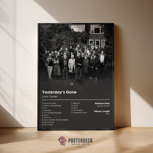 Loyle Carner 'Yesterday's Gone' Album Poster