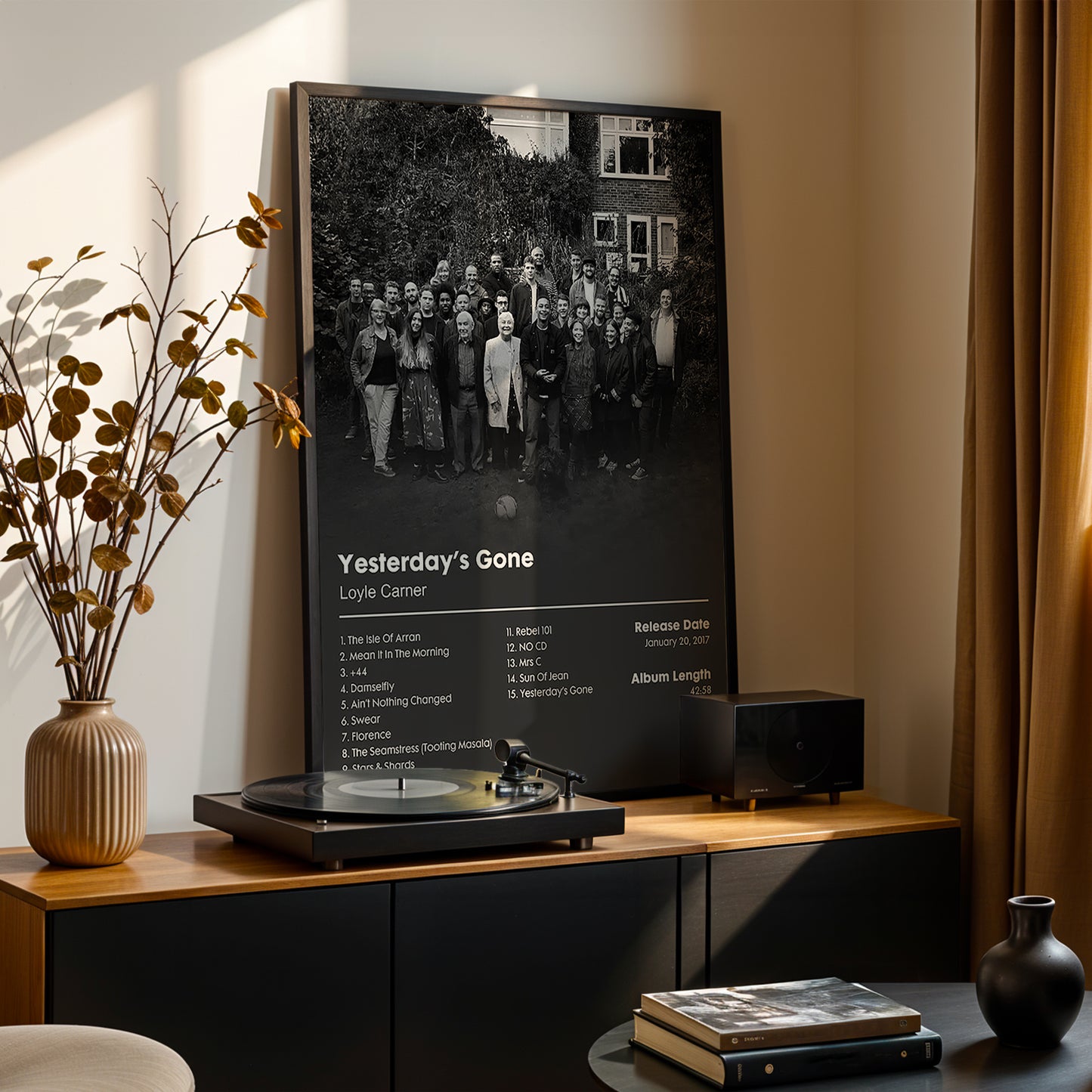 Loyle Carner 'Yesterday's Gone' Album Poster