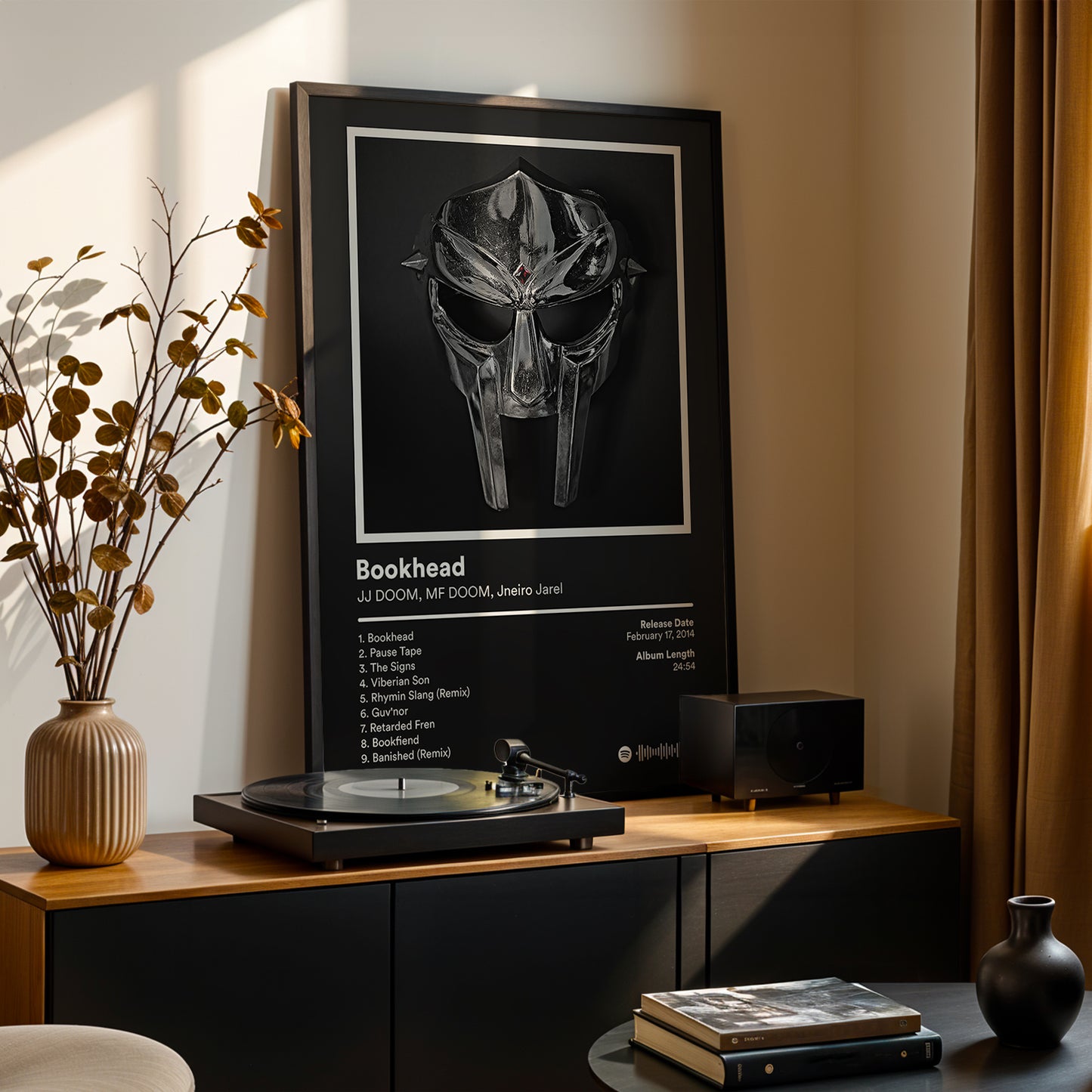 MF DOOM 'Bookhead' Album Poster