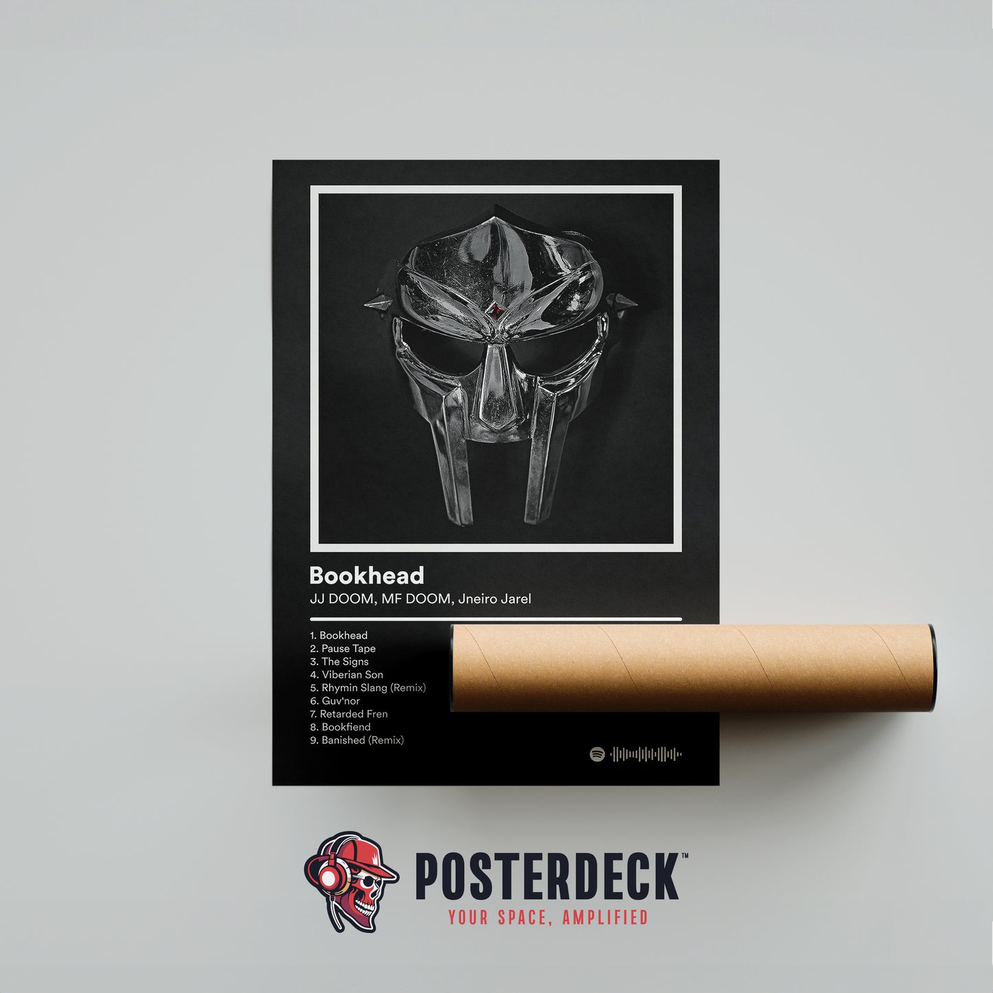 MF DOOM 'Bookhead' Album Poster