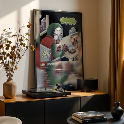 MF DOOM 'MM..Food' Album Poster