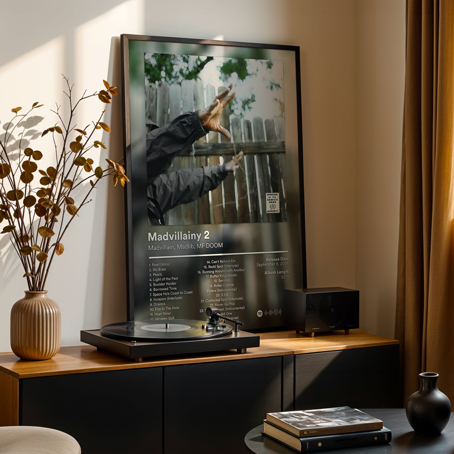 MF DOOM 'Mad Villainy 2' Album Poster