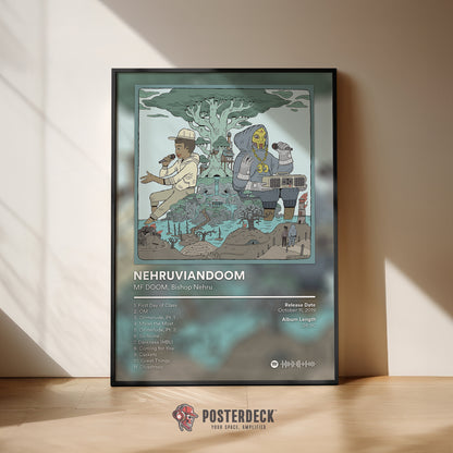 MF DOOM 'NehruvianDOOM' Album Poster