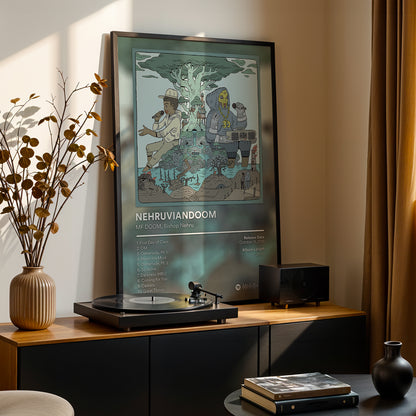 MF DOOM 'NehruvianDOOM' Album Poster