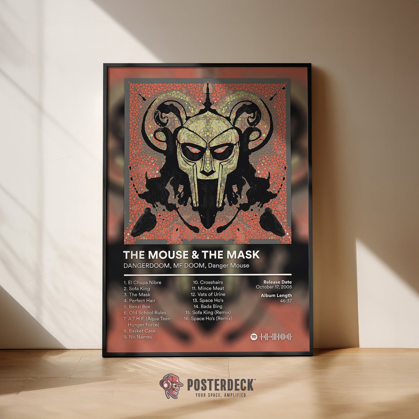 MF DOOM 'The Mouse And The Mask' Album Poster